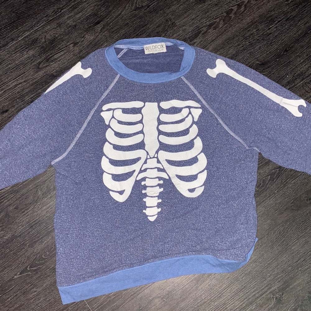 Wildfox blue sweater size large